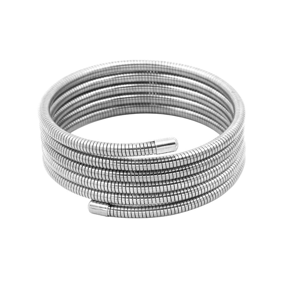 Pulsera Espiral Multicapa - Pulseras BATÀ (acero, multicapa, oro 18k) - foto 8