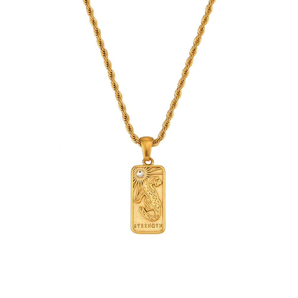 Collar Tarot Oro 18k - Collares BATÀ (acero, collares, oro 18k) - foto 2
