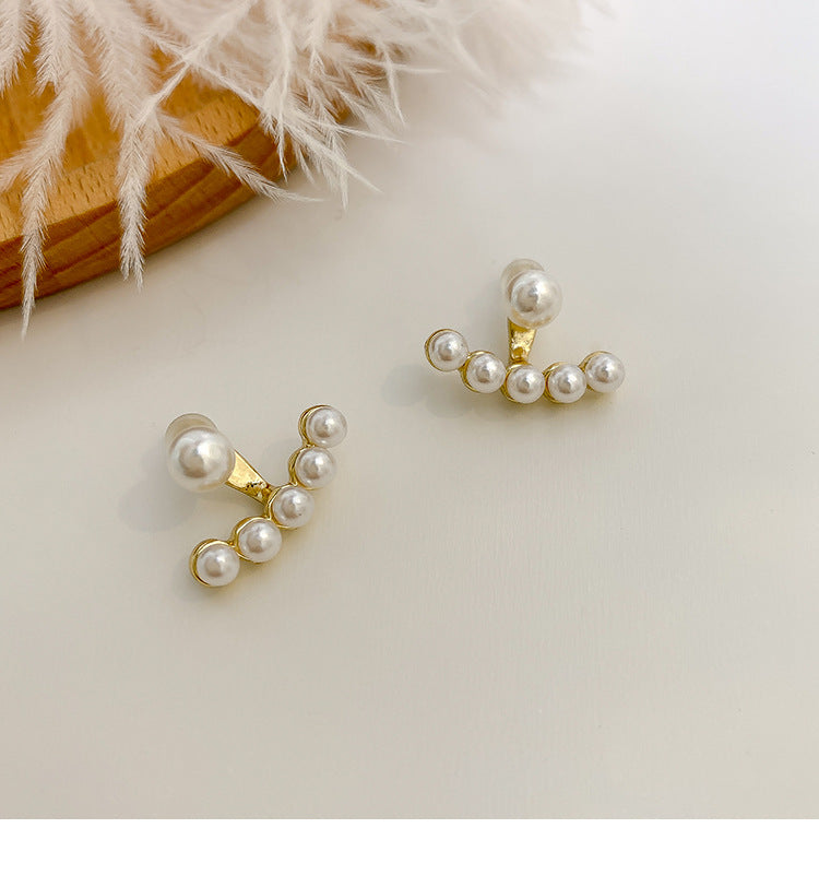 Aretes Perla Francesa - Aretes BATÀ (aretes, dorado, francés) - foto 7
