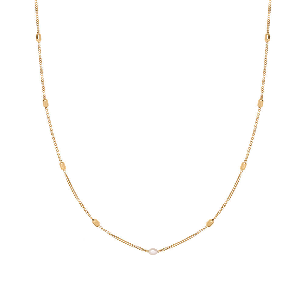 Gargantilla Perla Choker - Collares BATÀ (choker, collares, oro 18k) - foto 5