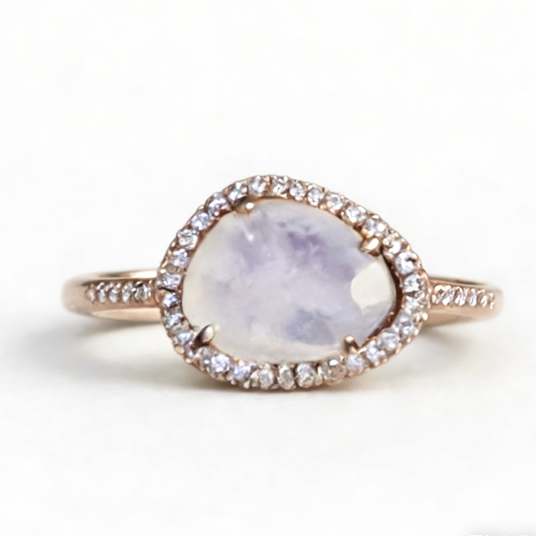 Anillo Floral con Piedras - Anillos BATÀ (anillos, flor, oro 18k) - foto 6