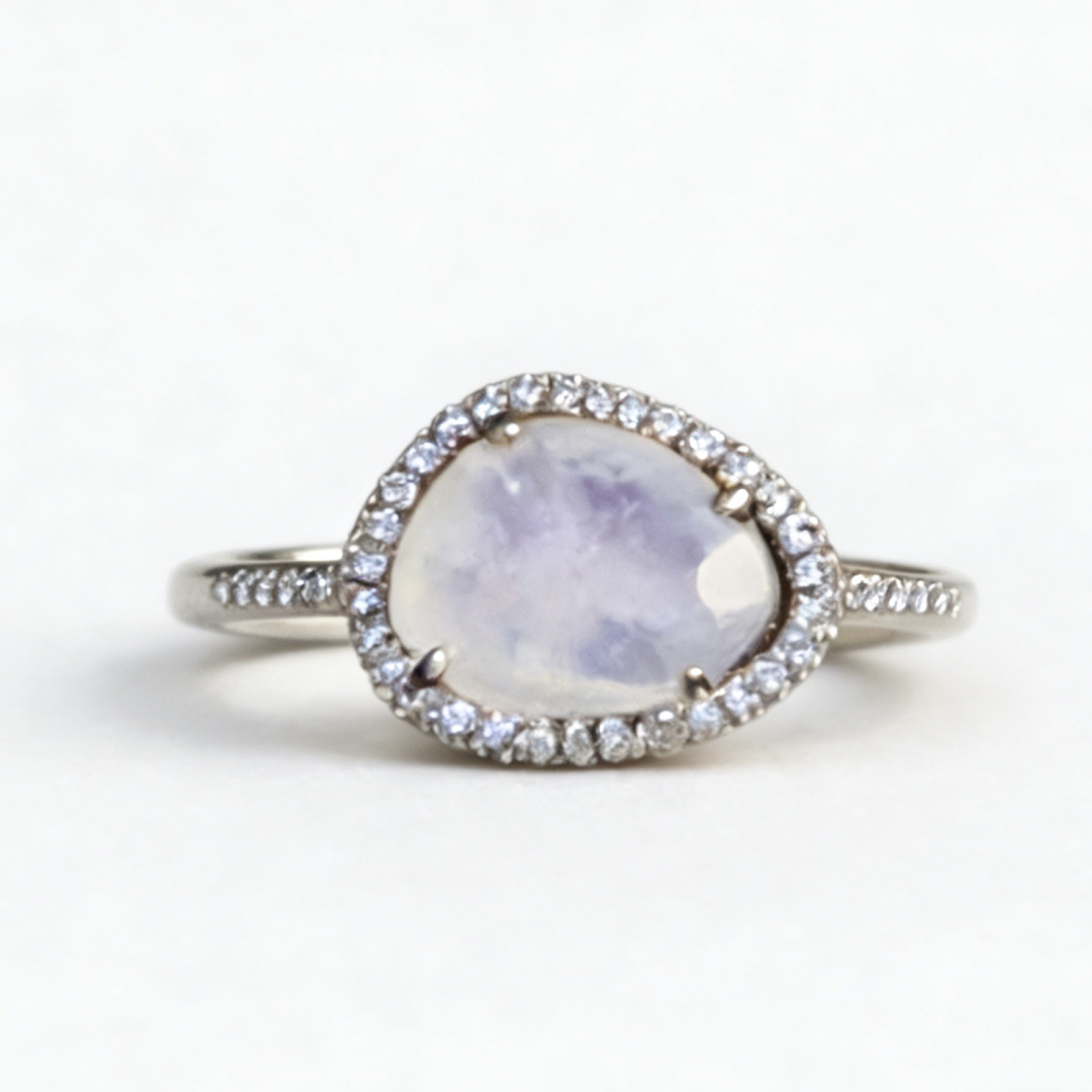 Anillo Floral con Piedras - Anillos BATÀ (anillos, flor, oro 18k) - foto 8