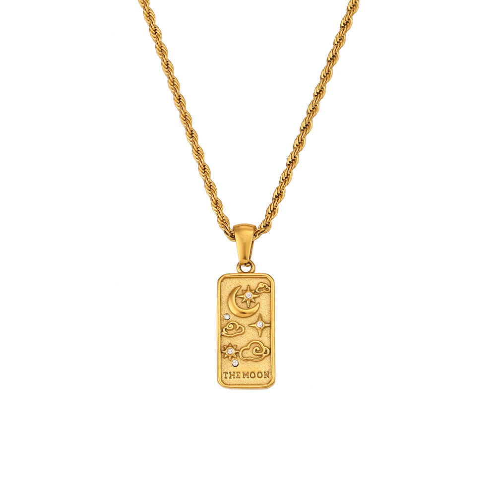 Collar Tarot Oro 18k - Collares BATÀ (acero, collares, oro 18k) - foto 3